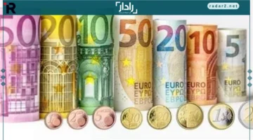 سعر اليورو في البنك المركزي يرتفع إلى 55.6 جنيه في 25 أكتوبر 2025